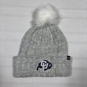 University of Colorado Boulder CU Buffaloes Knit Cuff Pom Beanie '47 Womens OS
